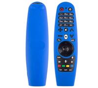 FTRONGRT Funda Compatible con LG AN-MR650A / LG AN-MR600, Ultrafino y Ligero, Anti-Caída, Anti Choques, Silicona Suave Mando a Distancia Funda Protectora Todo Incluido.Azul