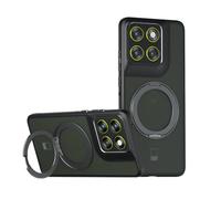 FTRONGRT Funda Compatible con Motorola Edge 70 Pro (Soporte Duradero de 360° para Magnética) Protección Completa de la Cámara, Funda Protectora para Teléfono a Prueba de Golpes.Negro