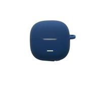 FTRONGRT Funda Compatible con Motorola Moto Buds Loop, Silicona Suave, Durable, Anti-Rasguños Estuche Protector.Azul Marino