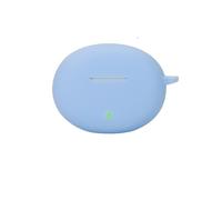 FTRONGRT Funda Compatible con OnePlus Nord Buds 3r, Silicona Suave, Durable, Anti-Rasguños, Bluetooth Caja de Auriculares Estuche Protector.Cielo Azul