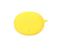 FTRONGRT Funda Compatible con OnePlus Nord Buds 3r, Silicona Suave, Durable, Anti-Rasguños, Bluetooth Caja de Auriculares Estuche Protector.Amarillo