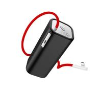 FTRONGRT Funda Compatible con OnePlus SUPERVOOC 150W Power Bank, a Prova di Polvere, Anti-Caída, Banco de Energía Silicone Custodia Protettiva. Negro