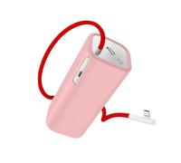 FTRONGRT Funda Compatible con OnePlus SUPERVOOC 150W Power Bank, a Prova di Polvere, Anti-Caída, Banco de Energía Silicone Custodia Protettiva. Rosa