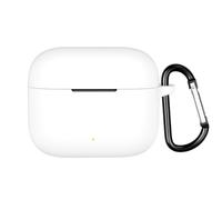 FTRONGRT Funda Compatible con OPPO Enco Air4i / OPPO Enco Buds 3 Pro, Suave Durable, Anti-Rasguños Estuche Protector.Blanco