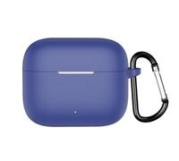 FTRONGRT Funda Compatible con OPPO Enco Air4i / OPPO Enco Buds 3 Pro, Suave Durable, Anti-Rasguños Estuche Protector.Azul Marino