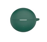 FTRONGRT Funda Compatible con OPPO Enco Clip 2, Silicona Suave, Durable, Anti-Rasguños Estuche Protector.Verde Oscuro