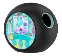 FTRONGRT Funda Compatible con Punirunes Maquina para Mascotas Juguete, Silicona Suave, con Cordón, Fácil de Transportar, Juguetes Interactivos Estuche Protector. Negro