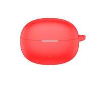 FTRONGRT Funda Compatible con Realme Buds Air 8 Pro, Silicona Suave, Durable, Anti-Rasguños Estuche Protector.Rojo