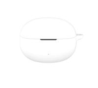 FTRONGRT Funda Compatible con Realme Buds Air 8 Pro, Silicona Suave, Durable, Anti-Rasguños Estuche Protector.Blanco