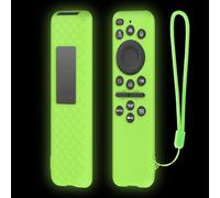 FTRONGRT Funda Compatible con Samsung BN59-01480L / BN59-01432A / BN59-01432J, Ultrafino y Ligero, Anti-Caída, Anti Choques, Funda Protectora de Silicona Suave para Mando a Distancia.Verde Luminoso