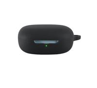 FTRONGRT Funda Compatible con SHOKZ OpenFit Air 2 | Silicona Suave, Durable, Anti-Rasguños Estuche Protector.Negro