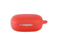 FTRONGRT Funda Compatible con SHOKZ OpenFit Air 2 | Silicona Suave, Durable, Anti-Rasguños Estuche Protector.Rojo