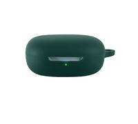 FTRONGRT Funda Compatible con SHOKZ OpenFit Air 2 | Silicona Suave, Durable, Anti-Rasguños Estuche Protector.Verde Oscuro