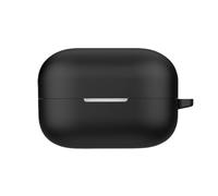 FTRONGRT Funda Compatible con Sony LinkBuds Clip, Silicona Suave, Durable, Anti-Rasguños Estuche Protector.Negro