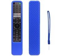 FTRONGRT Funda Compatible con Sony RMF-TX500/520U/600U/621U, Anti-Caída, Anti Choques, Ultrafino y Ligero Silicona Suave Mando a Distancia Funda Protectora. Azul