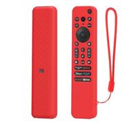 FTRONGRT Funda Compatible con Sony RMF-TX910U / RMF-TX920U, Anti-Caída, Anti Choques, Ultrafino y Ligero Silicona Suave Mando a Distancia Funda Protectora. Rojo
