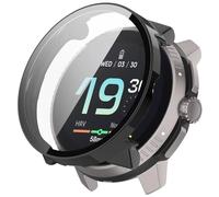 FTRONGRT Funda Compatible con Suunto Race S, PC + Película Templada, Protección Todo Incluido, Anti-Rasguños, Mirar Estuche Protector Compatible con Suunto Race S.Negro