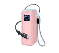 FTRONGRT Funda Compatible con UGREEN Nexode Power Bank 25000mAh 200W, a Prova di Polvere, Anti-Caída, Banco de Energía Silicone Custodia Protettiva. Rosa