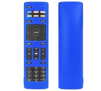 FTRONGRT Funda Compatible con VIZIO TV XRT-136 Remote, Anti-Caída, Anti Choques, Ultrafino y Ligero Silicona Suave Mando a Distancia Funda Protectora. Azul Luminoso