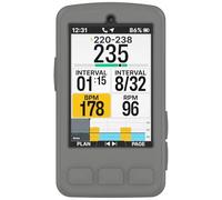 FTRONGRT Funda Compatible con Wahoo ELEMNT Roam V3 / Wahoo ELEMNT Roam 3, Silicona Suave Caja de Reloj, Anti-Rasguños Estuche Protector.Gris Oscuro