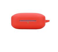 FTRONGRT Funda de Silicona para Auriculares Bluetooth para OnePlus Buds 3, Durable y a Prueba de Golpes, Fundas para OnePlus Buds 3 Auricular Bluetooth.Rojo