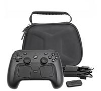 FTRONGRT Funda de Transporte Compatible con Valve Steam Controller 2026/ Steam Controller 2, Accesorios Caja de Almacenamiento Portátil.Negro