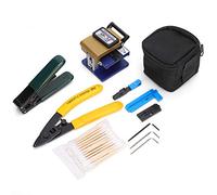 FTTH Empalme Empalme Conexión en frío Kit de herramientas de extracción de fibra óptica con cuchilla de fibra FC-6S y separador de fibra óptica CFS-3