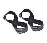 FTVOGUE 1 par Figura 8 Correas de Levantamiento de Pesas Correa de muñeca Dead Lift para Pull-ups Bar Powerlifting Gym Fitness Bodybuilding Equipment(S)