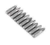 FTVOGUE 10 Brocas Magnéticas PH2, Brocas de Cabeza Cruzada de Acero de Aleación S2, Vástago Hexagonal de 1/4 de Pulgada para Destornilladores Manuales Eléctricos y Taladros Eléctricos