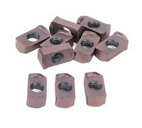 FTVOGUE 10 PCS CLADES DE HERRAMIENTA CNC CNC con Recubrimiento para Girar y Acabar con acero: Alta Eficiencia y Rendimiento (LOGU030310)