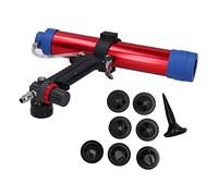 FTVOGUE 11.8 Pulgadas de Vidrio Neumático 46 Barras de Aluminio de Aluminio Laboratorio de Ahorro Aplicador para Componentes Automáticos RedBlue (Estilo de la UE)
