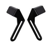 FTVOGUE 2 Juegos de Soporte para Banco de Amolar, Reemplazo de 4mm | Acero Al Carbono, para Amoladoras de 150mm y 200mm, con Ajuste de Ranura Larga para Control Preciso de la Separación