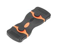 FTVOGUE 2 Mientras Tanto, 1 Herramienta Abrasiva para Limpiar Prácticos Raspadores de Plástico de Metal, Gadget para la Cocina para la Cocina, Bote de Baños, Material ABS (naranja negro)