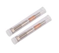 FTVOGUE 2 Piezas Boquilla de Intercambio Rápido Impresora 3D Boquilla Integrada Acero Endurecido Aleación de Cobre 370C Estructura Integrada de Alta Temperatura Sin Reemplazo de H (0,2 mm)