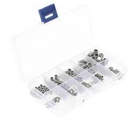 FTVOGUE 200 Tornillos de Cabeza Hexagonal de Acero Inoxidable, Juego Surtido de M3-M8 para Equipos y Mejoras del Hogar