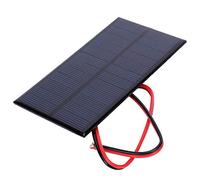 FTVOGUE 3 Módulos de Energía de Celda de Panel Solar de 6 V 1 W de Silicio Policristalino con Cable de 30 Cm para Proyectos Solares de Bricolaje, Experimentos Científicos y Aprendizaje