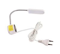 FTVOGUE 30 LED Luz para Máquina de Coser Base Magnética Flexible Lámpara de Trabajo con Cuello de Ganso con Rotación de 360 grados para Máquina de Coser Taladro Torno Impresor