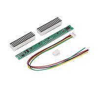 FTVOGUE 32 Bits Nivel de Música Indicador de Luz Control de Sonido de Voz Audio Audio Spectrum RGB LED Pantalla Ritmo Pulso de Luz Señal Colorida, Módulo de Indicador de Nivel de Música