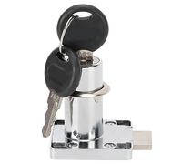 FTVOGUE 3pcs Gabinete Gabinet Armario de Cerradura Conjunto de Llaves, Accesorios de Hardware de Cajones, Mechones de Seguridad Convenientes para Cajones, para Cajas de Hierro