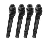 Ftvogue 4 UNIDS Rosca Manija Ajustable Máquina de Metal Perillas Manija Ajustable de Fijación M4 / 5/6/8/10/12 Rosca Hembra(M10)