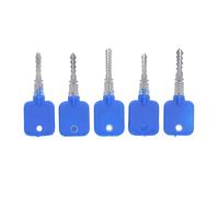 FTVOGUE 5 Piezas Picker de Servicio Pesado y Juego de Gancho de Acero Inoxidable Herramientas de Cerrajería para Candados, Gabinetes, Buzones, Kit Compacto de Selección de Cerraduras