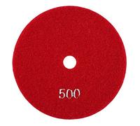 FTVOGUE 5 '' pulgadas 125 mm Discos de esmerilado Húmedos de pulido de diamante Lijado lija Ruedas para mármol de granito de hormigón(500)