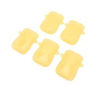 FTVOGUE 5 Soporte de Bolsa de Comida a Prueba de Compresión sin Desorden Soporte de Caja de Jugo de bebé con Textura Suave para Purés de Frutas Yogurt (YELLOW)