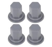 FTVOGUE 50 Piezas de Silicona Tornillo Hexadilyas de Tornillo de Tornillo Hexagonal Hexagonal Allen Cubierta de Perno Protector Impermeable a Prueba de Polvo para Muebles de Maquinaria (#4)