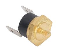FTVOGUE 5PCS KSD301 Termostato de Cobre Interruptor de Temperatura Normalmente Cerrado 250V 10A M4 Control de Disco a Presión para Piezas Eléctricas Industriales Reparación de Equipos de Calefacción