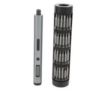 FTVOGUE 62 en 1 Destornillador Inalámbrico Kit de Destornillador Eléctrico con 60 Bits 3 Torque Ajustable 4 Luces LED Tipo C Carga para la Reparación de la Computadora Portátil del