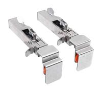 FTVOGUE Abrazadera de Fijación de Cajón Abrazadera de Panel de Cajón de Gabinete Ajustable Cabeza de Acero de Aleación de 2 Mm de Espesor Ancho de Bloqueo Rápido Ajustable para Instalación de Cajones