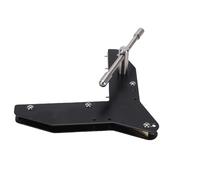 FTVOGUE Abrazadera de Inglete Abrazadera de Esquina de ángulo para Carpintería Acero Chapado en Cromo Resistente 4 Dientes con Palanca Ergonómica y Perilla Giratoria para