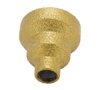 FTVOGUE Abridor de Orificios Cónicos de Partículas, Escariador Cónico Multicapa de Alta Nitidez, Vástago de 10 Mm para Perforar Baldosas de Cerámica y Mármol