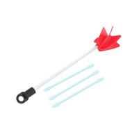 FTVOGUE Accesorio de Taladro Mezclador de Pintura, Agitadores de Mezcla de Lodo en Polvo de Masilla de Cemento que Ahorran Mano de Obra de Metal con Diseño de Flujo (Barra mezcladora con varilla